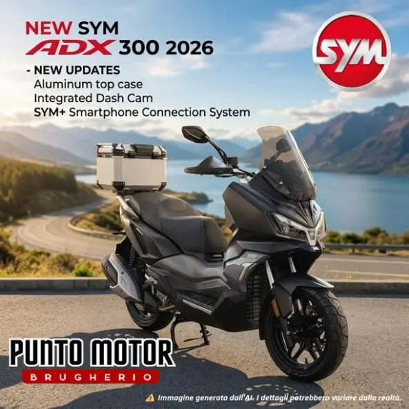 NEW SYM ADX 300  PUNTO MOTOR BRUGHERIO SYM BRUGHERIO MONZA BRIANZA PROVINCIA DI MILANO CITTA METROPOLITANA SYM